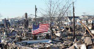 Hurricane Sandy aftermath, 2012.