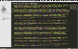 Sublime Text as a programming editor.